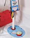 An installed crawl space sump pump by Palmyra waterproofers