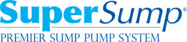 Logo for our SuperSump® Pump System, available in Ontario and other parts of New York